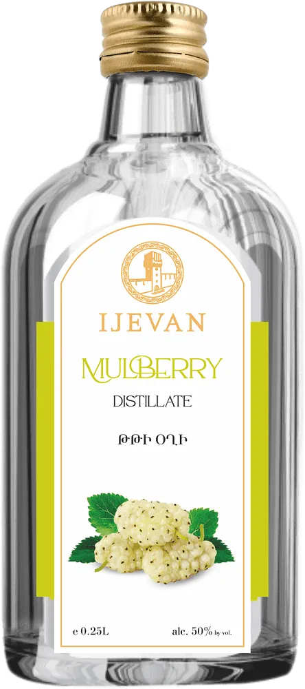 Mulberry vodka "Ijevan" 0.25l