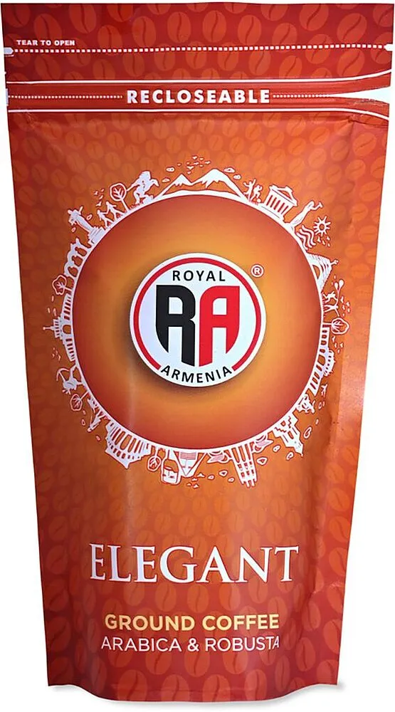 Ground coffee "Royal Armenia Elegant" 100g