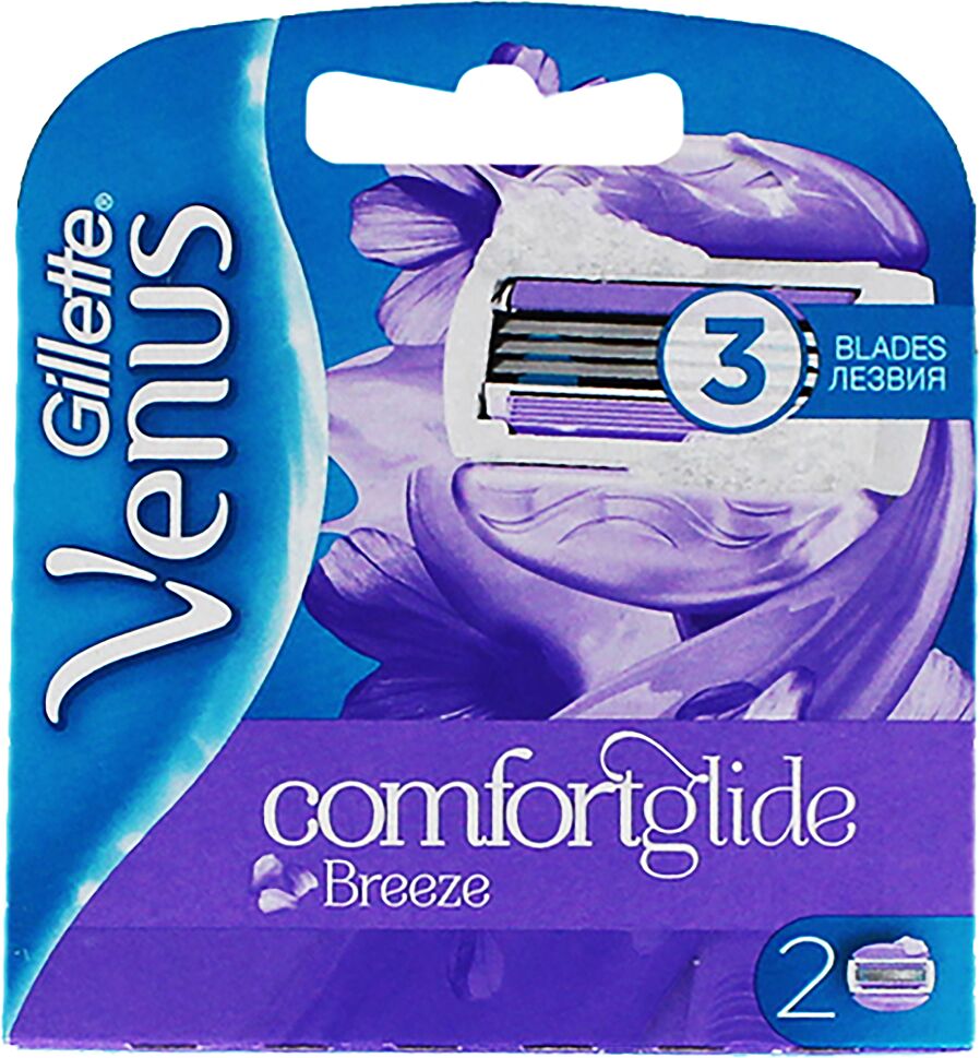 Shaving cartridges "Gillette Venus Breeze" 2pcs.