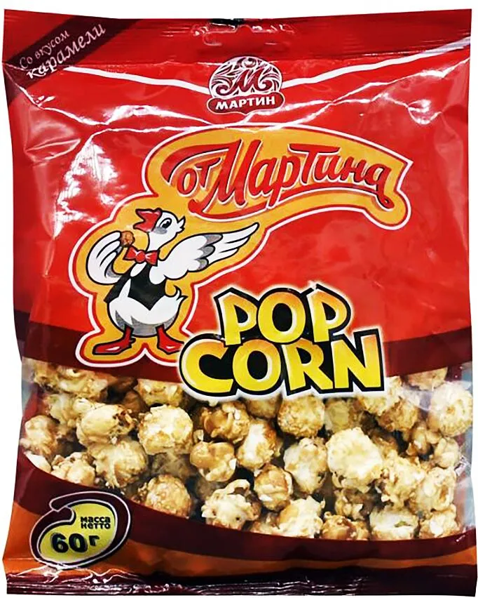 Caramel popcorn "Ot Martina" 60g 