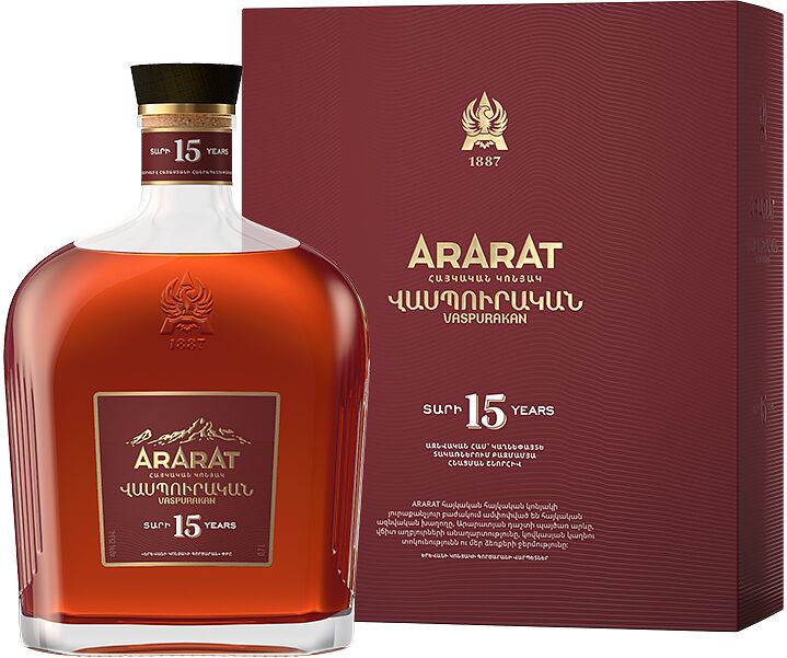 Cognac "Ararat Vaspurakan 15*" 0.7l  