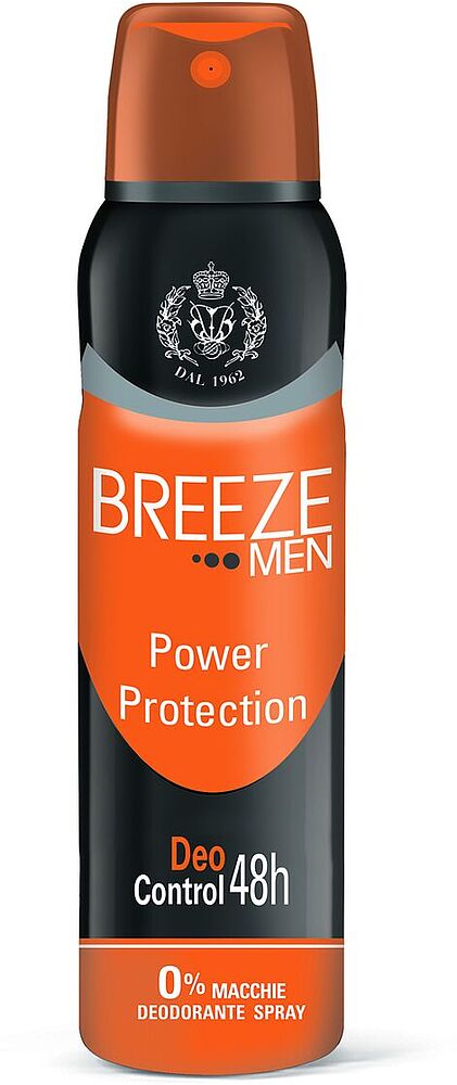 Դեզոդորանտ աերոզոլային «Breeze Men Power Protection» 150մլ
