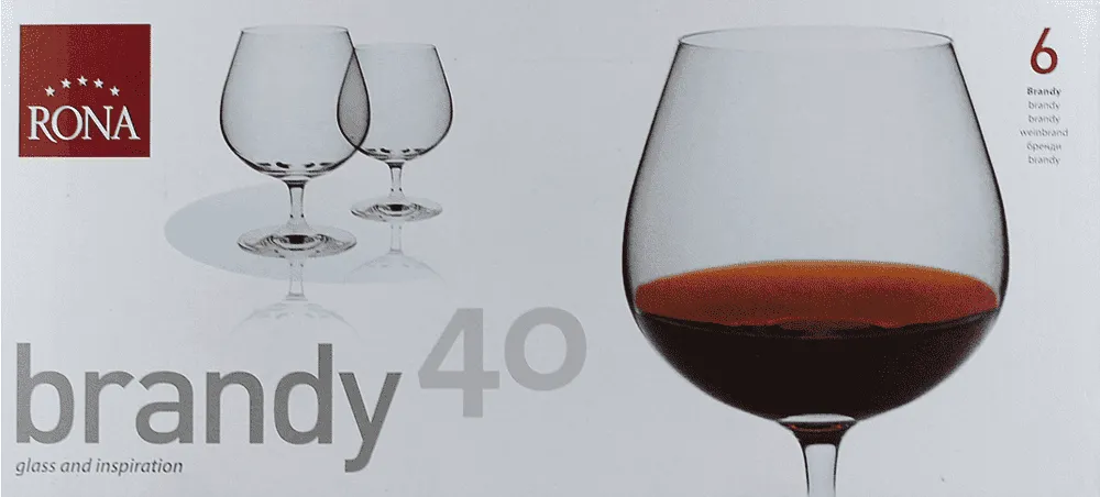 Glass "Rona" 6 pcs
