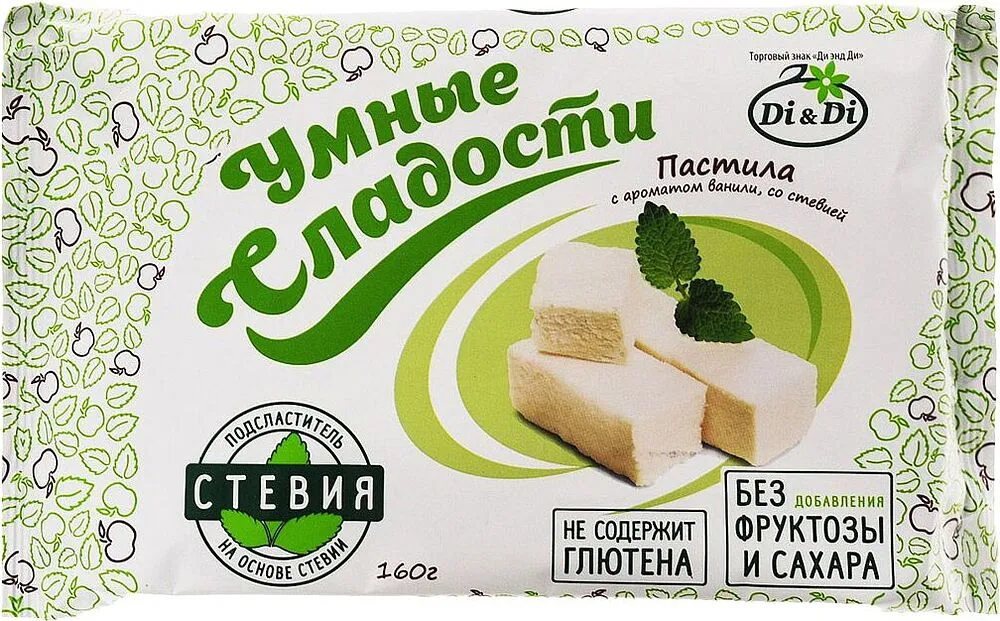 Vanilla fruit leather "Di&Di Умные Сладости" 160g 