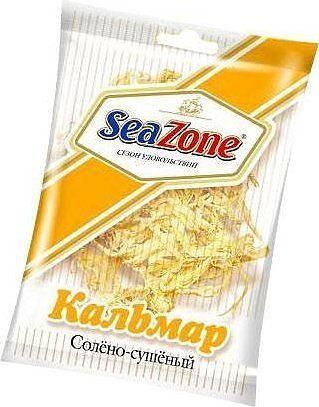 Dried salty calamaries ''Sea Zone' 18g 