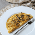 Omelette with mushroom