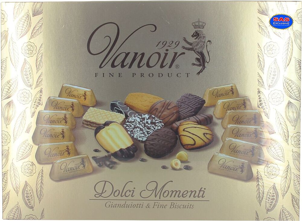 Շոկոլադե կոնֆետների հավաքածու «Vanoir Dolci Momenti» 320գ
