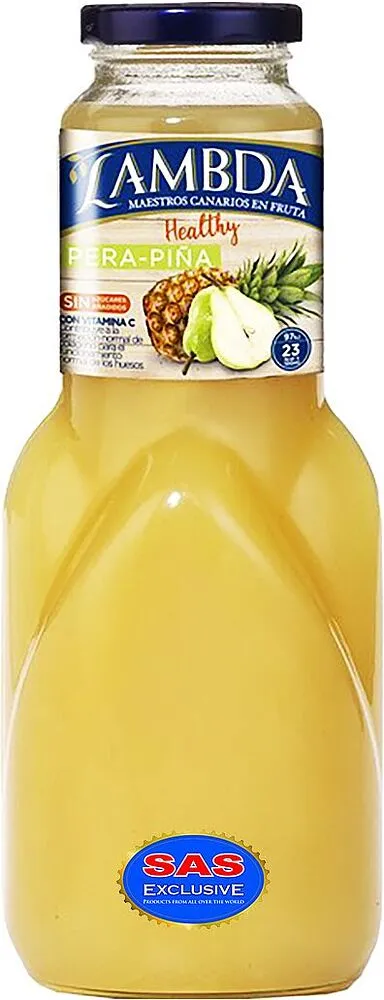 Pineapple & pear drink "Lambda" 1l 
