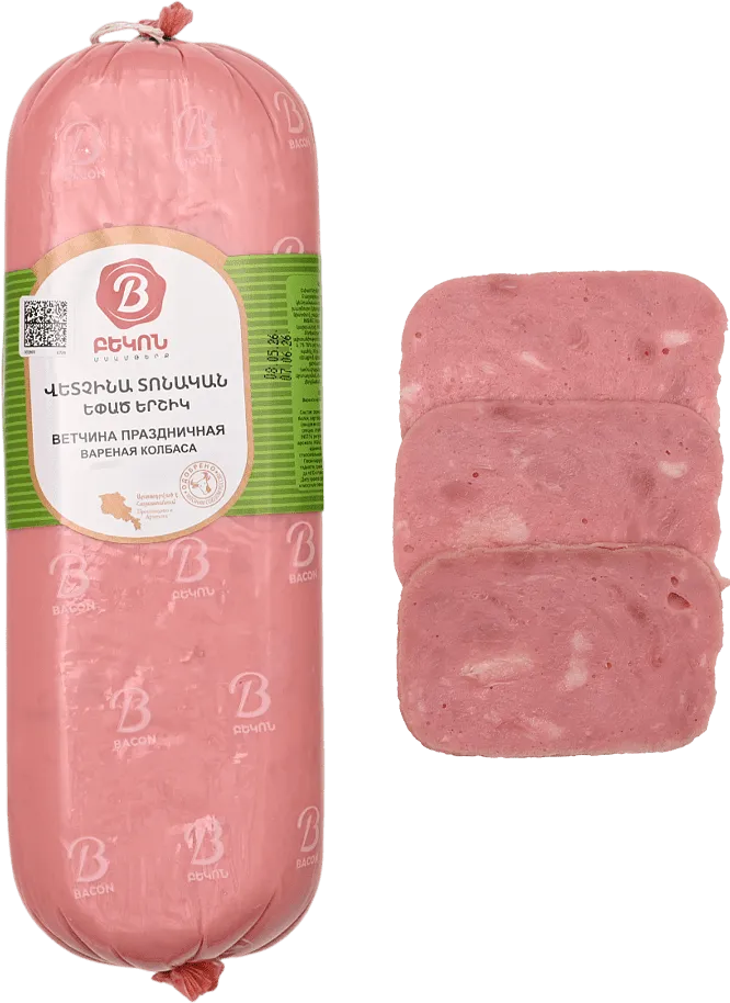 Sausage "Bacon Festive"