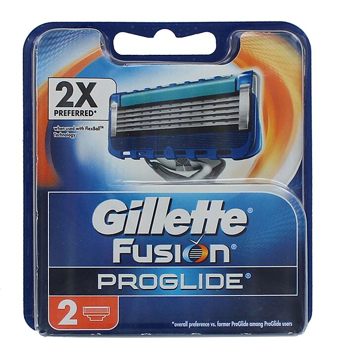 Кассеты для бритья "Gillette Fusion Proglide"