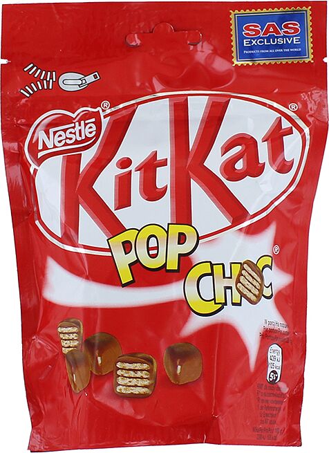 Шоколадные шарики "Kit Kat Pop Choc" 140г 