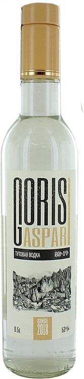 Vodka "Goris Gaspar" 0.5l