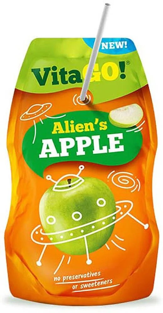 Напиток фруктовый "VitaGo Alien`s" 200мл
