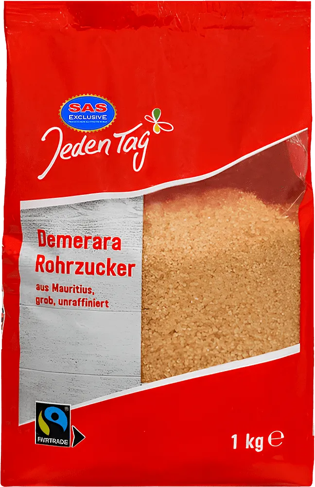 Եղեգնաշաքար «Jeden Tag» 1կգ
