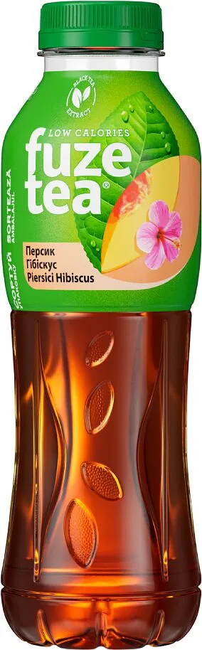 Peach & rose flavored ice tea "Fuzetea" 0.5l 