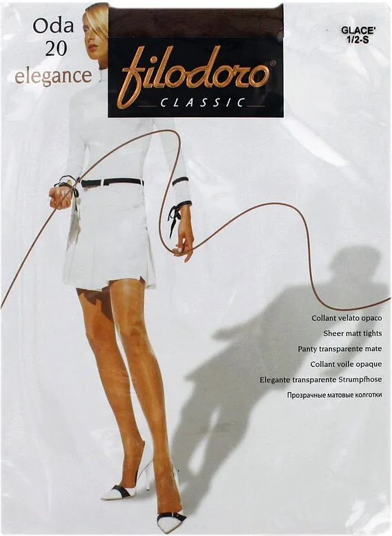 Колготки "Filodoro Elegance Oda 20 Den N1-2" Бронзовый