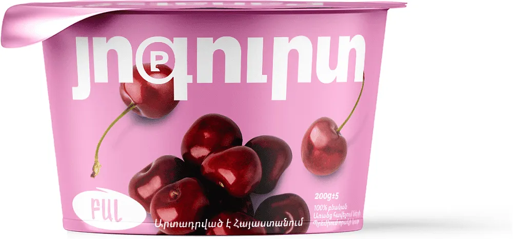 Йогурт со вкусом вишни "Панацеа" 200г