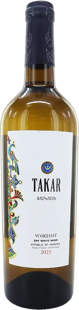 White wine "Takar Voskehat" 0.75l
