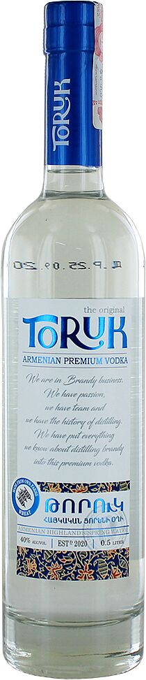 Vodka "Toruk" 0.5l