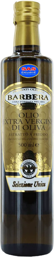Olive oil "Barbera Extra Virgin Selezione Unica" 500ml
