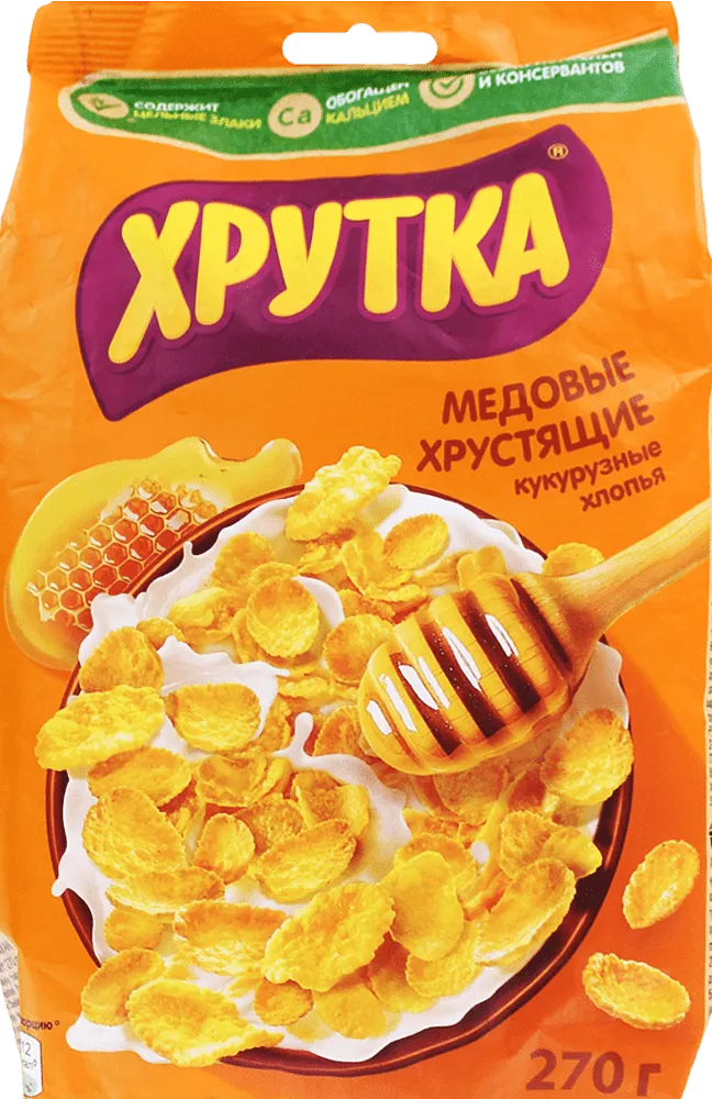 Փաթիլներ եգիպտացորենի «Nestle Хрутка» 270գ
