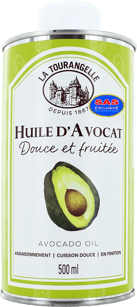 Ձեթ ավոկադոյի «La Tourangelle Hauile D’Avocat Douce Et Fruitee» 500մլ
