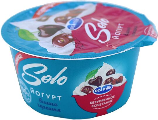 Yoghurt with cherry & sweet cherry 