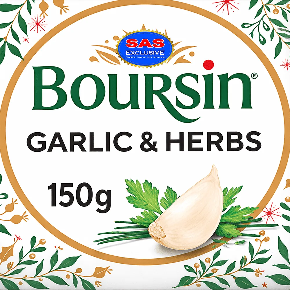 Cheese with garlic & herbs "Boursin" 150g
