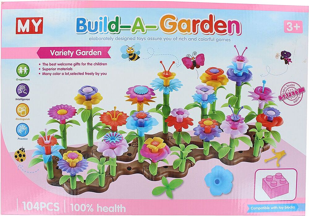 Toy "Build a Garden"