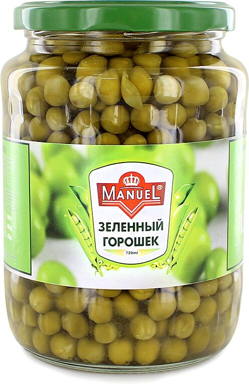 Green peas "Manuel" 680g