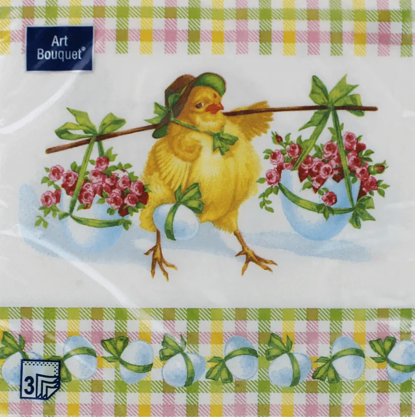 Napkins "Art Bouquet" 20 pcs