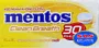 Breath freshening lemon flavor candy "Mentos" 35g
