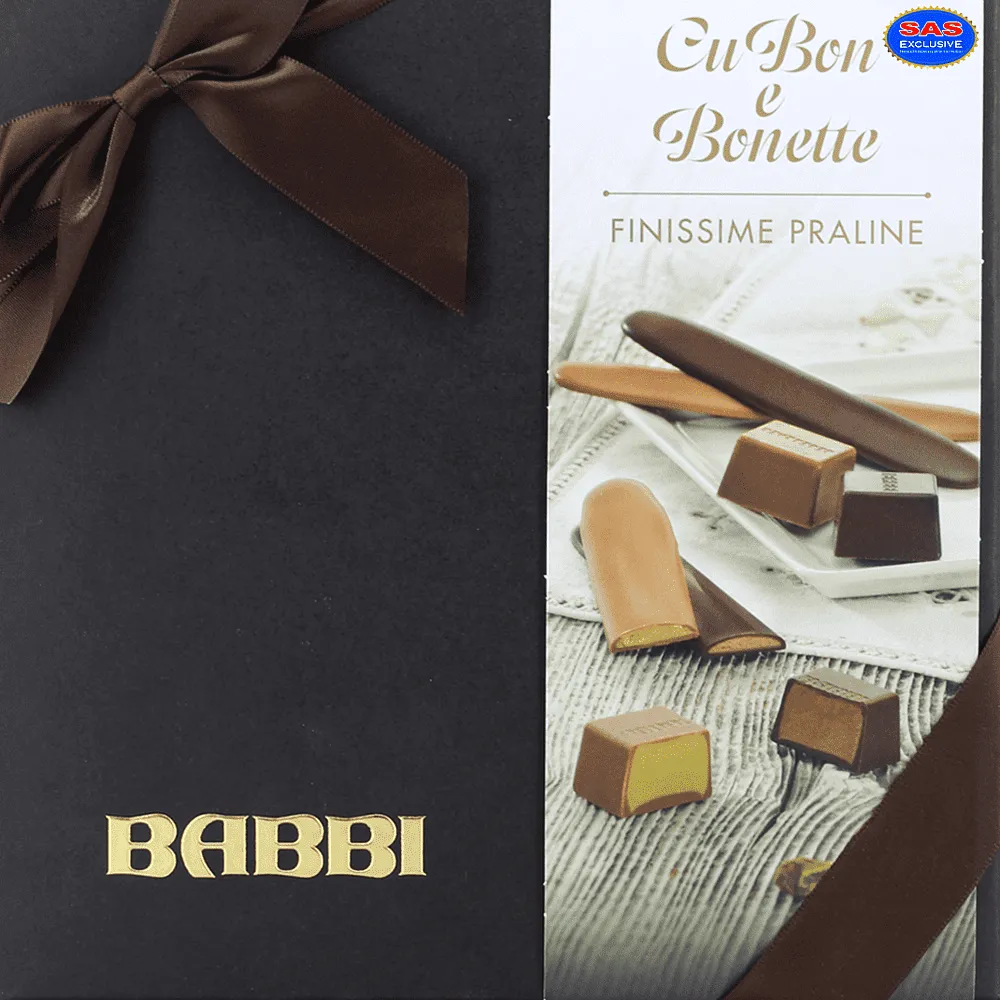 Chocolate candies collection "Babbi Cu Bon e Bonette " 164g

