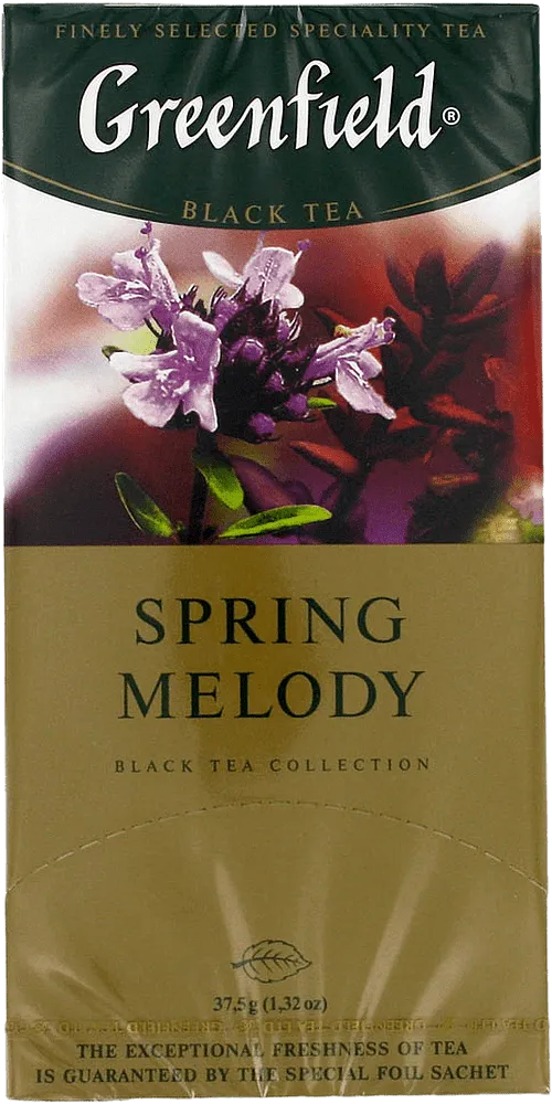 Black tea "Greenfield  Spring Melody" 25*1.5g