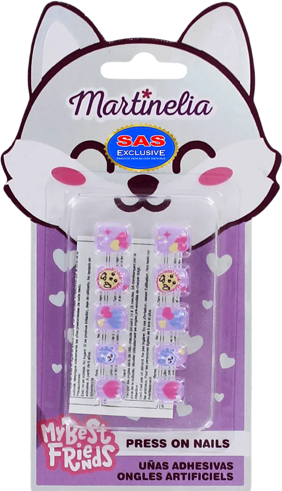 Kids press on nails "Martinelia" 