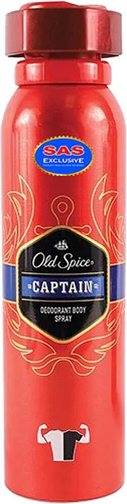 Дезодорант аэрозольный "Old Spice Captain" 150мл
