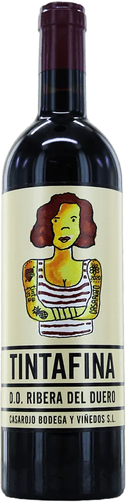 Red wine "Tintafina D.O. Ribera Del Duero" 0.75l
