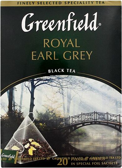 Թեյ սև «Greenfield Royal Earl Grey» 40գ 