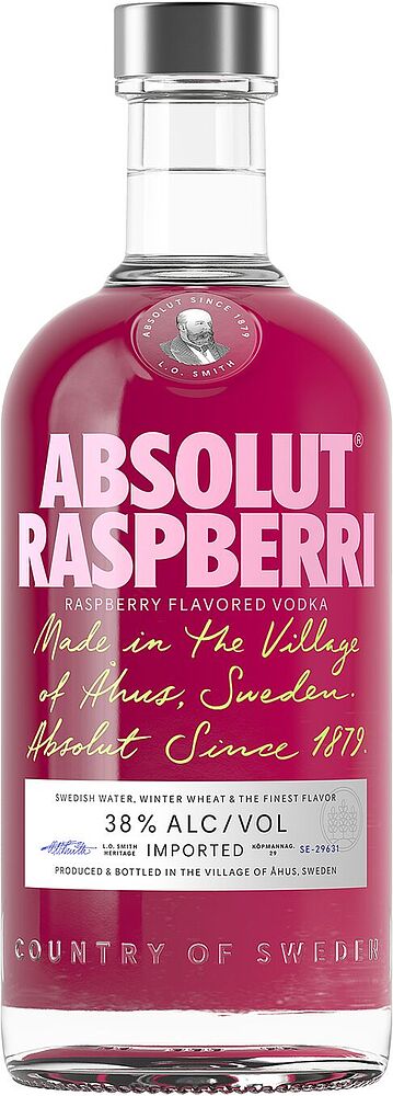 Rasberry vodka 