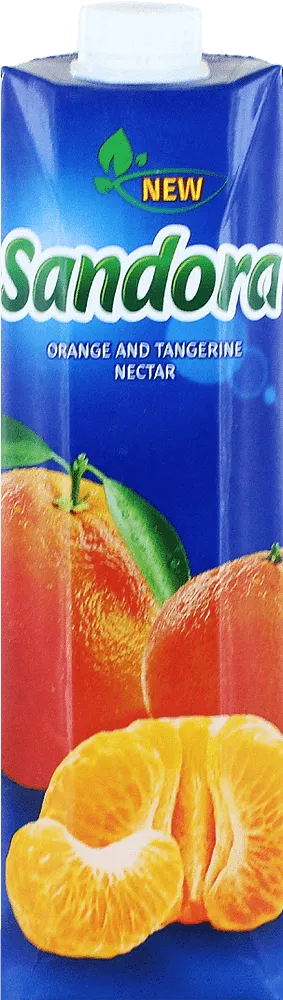 Orange & tangerine juice "Sandora'' 0.95l 