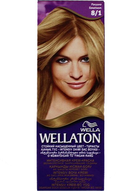 Hair dye "Wellaton" №8/1