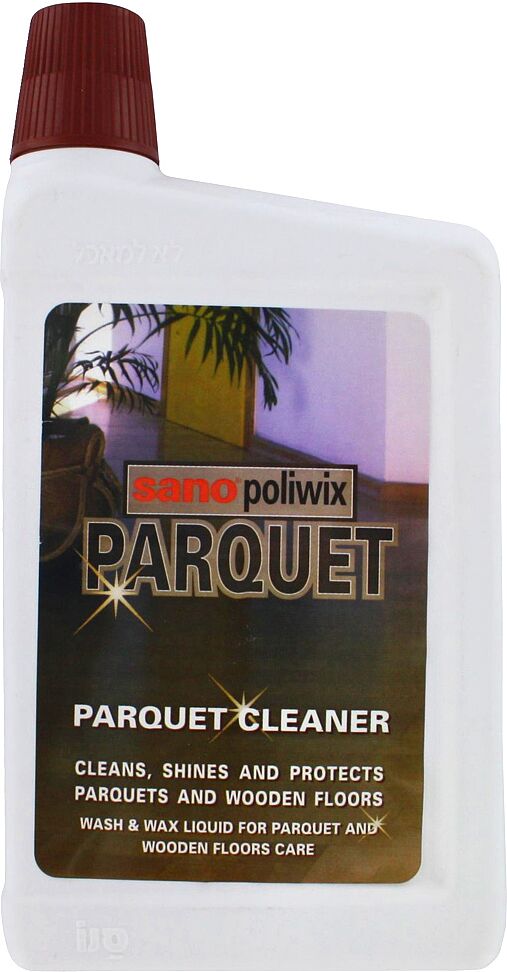 Parquet cleansing liquid "Sano Poliwix" 1l