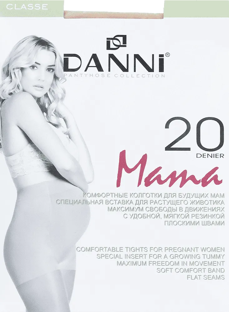 Զուգագուլպա մարմնագույն հղիների «Danni Mama Classe 20 Den N2»
