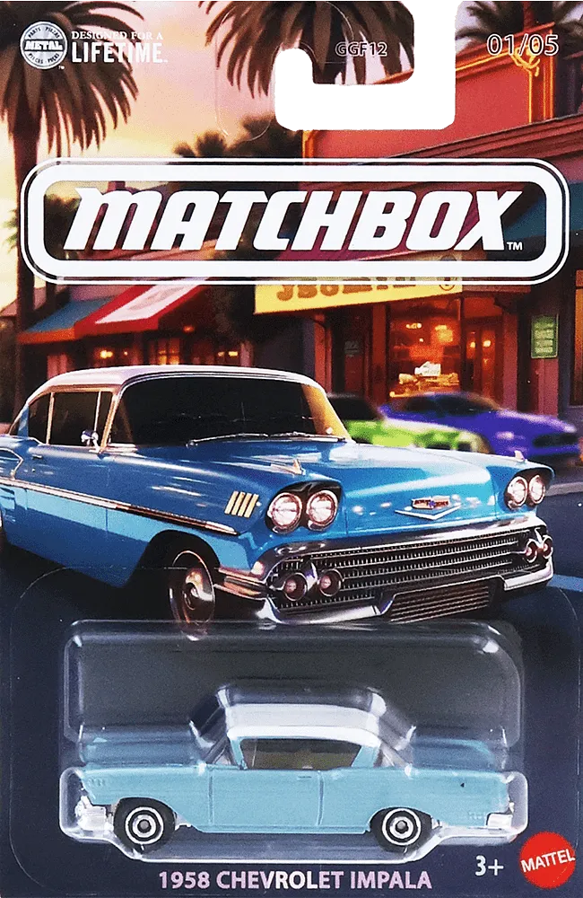 Խաղալիք-ավտոմեքենա «Matchbox 1958 Chevrolet Impala»
