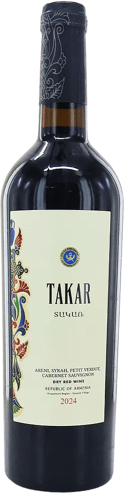 Red wine "Takar Areni Syrah Petit Verdot Cabernet Sauvignon" 0.75l
