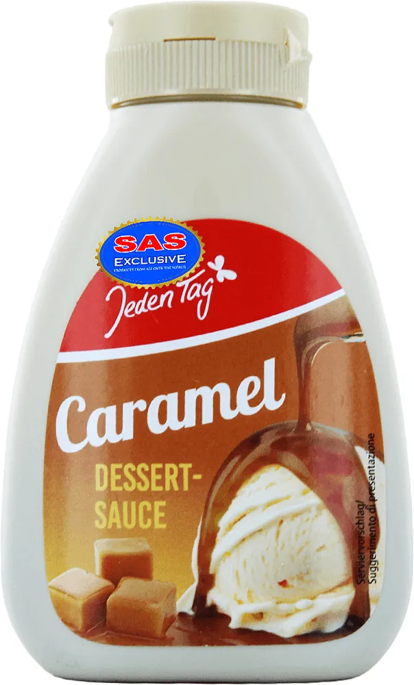 Caramel syrup "Jeden Tag Caramel" 250g