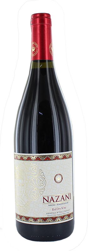 Red wine "Nazani" 0.75l