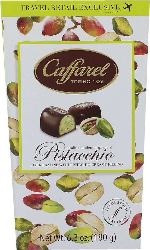 Chocolate candies collection "Caffarel Pistacchio" 180g
