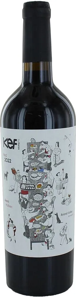 Red wine "Karas KEF" 0.75l