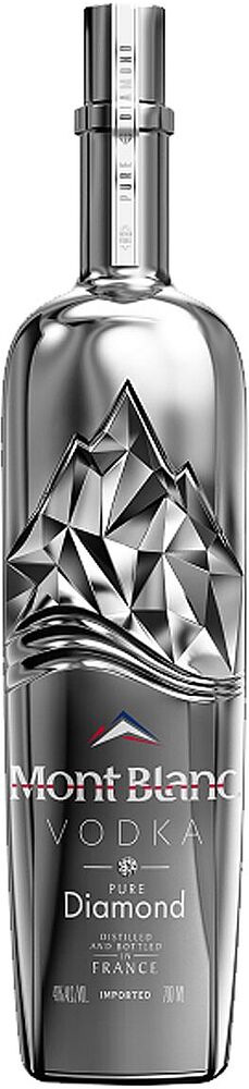 Vodka "Mont Blanc Diamond" 0.7l
